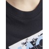 ΠΑΙΔΙΚΗ ΜΠΛΟΥΖΑ ΜΑΚΡΥΜΑΝΙΚΗ ΜΕ ΣΤΑΜΠΑ JACK AND JONES JUNIOR ΜΑΥΡΟ ΑΓΟΡΙ 12271368
