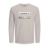 ΠΑΙΔΙΚΗ ΜΠΛΟΥΖΑ ΜΑΚΡΥΜΑΝΙΚΗ ΜΕ ΣΤΑΜΠΑ JACK AND JONES JUNIOR ΜΠΕΖ ΑΓΟΡΙ 12271368