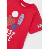ΠΑΙΔΙΚΗ ΜΠΛΟΥΖΑ T-SHIRT EASY LIFE MAYORAL ΚΟΚΚΙΝΟ ΑΓΟΡΙ 24-03007-059