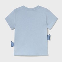 ΠΑΙΔΙΚΗ ΜΠΛΟΥΖΑ T-SHIRT ΚΑΡΧΑΡΙΕΣ MAYORAL ΓΑΛΑΖΙΟ ΑΓΟΡΙ 25-01061-040