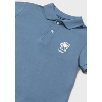 ΠΑΙΔΙΚΗ ΜΠΛΟΥΖΑ T-SHIRT POLO SAILOR MAYORAL ΜΠΛΕ ΑΓΟΡΙ 25-01108-062
