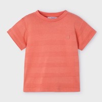 ΠΑΙΔΙΚΗ ΜΠΛΟΥΖΑ T-SHIRT ΛΕΠΤΗ ΠΛΕΞΗ MAYORAL ΠΟΡΤΟΚΑΛΙ ΑΓΟΡΙ 25-03028-087
