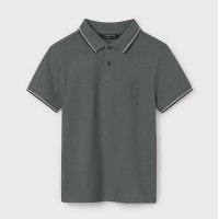 ΠΑΙΔΙΚΗ ΜΠΛΟΥΖΑ T-SHIRT POLO ΠΙΚΕ MAYORAL ΓΚΡΙ ΑΓΟΡΙ 25-06133-038