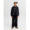 ΠΑΙΔΙΚΗ ΜΠΛΟΥΖΑ ΜΑΚΡΥΜΑΝΙΚΗ JACK AND JONES JUNIOR ΜΑΥΡΟ ΑΓΟΡΙ 12306294