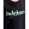 ΠΑΙΔΙΚΗ ΜΠΛΟΥΖΑ ΜΑΚΡΥΜΑΝΙΚΗ JACK AND JONES JUNIOR ΜΑΥΡΟ ΑΓΟΡΙ 12306294