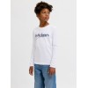 ΠΑΙΔΙΚΗ ΜΠΛΟΥΖΑ ΜΑΚΡΥΜΑΝΙΚΗ JACK AND JONES JUNIOR ΑΣΠΡΟ ΑΓΟΡΙ 12306294