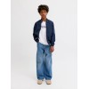 ΠΑΙΔΙΚΗ ΜΠΛΟΥΖΑ ΜΑΚΡΥΜΑΝΙΚΗ JACK AND JONES JUNIOR ΑΣΠΡΟ ΑΓΟΡΙ 12306294