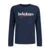 ΠΑΙΔΙΚΗ ΜΠΛΟΥΖΑ ΜΑΚΡΥΜΑΝΙΚΗ JACK AND JONES JUNIOR ΜΠΛΕ ΑΓΟΡΙ 12306294
