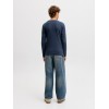 ΠΑΙΔΙΚΗ ΜΠΛΟΥΖΑ ΜΑΚΡΥΜΑΝΙΚΗ JACK AND JONES JUNIOR ΜΠΛΕ ΑΓΟΡΙ 12306294