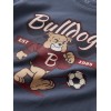 ΠΑΙΔΙΚΗ ΜΠΛΟΥΖΑ ΜΑΚΡΥΜΑΝΙΚΗ BULLDOG PLAYER NAME IT ΜΠΛΕ ΑΓΟΡΙ 13224978