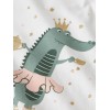 ΠΑΙΔΙΚΗ ΜΠΛΟΥΖΑ ΜΑΚΡΥΜΑΝΙΚΗ CROCO PRINCESS NAME IT ΑΣΠΡΟ ΚΟΡΙΤΣΙ 13234705