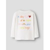 ΠΑΙΔΙΚΗ ΜΠΛΟΥΖΑ ΜΑΚΡΥΜΑΝΙΚΗ BACK PRINT NAME IT ΑΣΠΡΟ ΚΟΡΙΤΣΙ 13259027