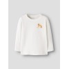 ΠΑΙΔΙΚΗ ΜΠΛΟΥΖΑ ΜΑΚΡΥΜΑΝΙΚΗ BACK PRINT NAME IT ΑΣΠΡΟ ΚΟΡΙΤΣΙ 13259027