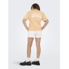 ΠΑΙΔΙΚΗ ΜΠΛΟΥΖΑ T-SHIRT ΜΕ ΚΕΝΤΗΤΑ ΓΡΑΜΜΑΤΑ KIDS ONLY ΠΟΡΤΟΚΑΛΙ ΚΟΡΙΤΣΙ 15343369
