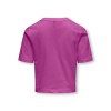 ΠΑΙΔΙΚΗ ΜΠΛΟΥΖΑ T-SHIRT BASIC KIDS ONLY ΦΟΥΞΙΑ ΚΟΡΙΤΣΙ 15348973