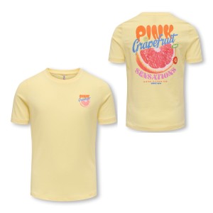 ΠΑΙΔΙΚΗ ΜΠΛΟΥΖΑ T-SHIRT FRUITS KIDS ONLY ΚΙΤΡΙΝΟ ΚΟΡΙΤΣΙ 15371458