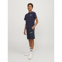 ΠΑΙΔΙΚΗ ΒΕΡΜΟΥΔΑ SPORT ΜΕ ΡΑΦΗ JACK  JONES JUNIOR ΜΠΛΕ ΑΓΟΡΙ 12254196