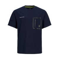 ΠΑΙΔΙΚΗ ΜΠΛΟΥΖΑ T-SHIRT ACTIVE JACK AND JONES JUNIOR ΜΠΛΕ ΑΓΟΡΙ 12254252