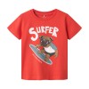 ΠΑΙΔΙΚΗ ΜΠΛΟΥΖΑ T-SHIRT ΣΚΥΛΟΣ SURFER NAME IT ΚΟΚΚΙΝΟ ΑΓΟΡΙ 13241419