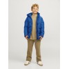 ΠΑΙΔΙΚΟ ΜΠΟΥΦΑΝ PUFFER ΜΕ ΚΟΥΚΟΥΛΑ EXTRA SLIM FIT JACK AND JONES JUNIOR ΜΠΛΕ ΑΓΟΡΙ 12260052