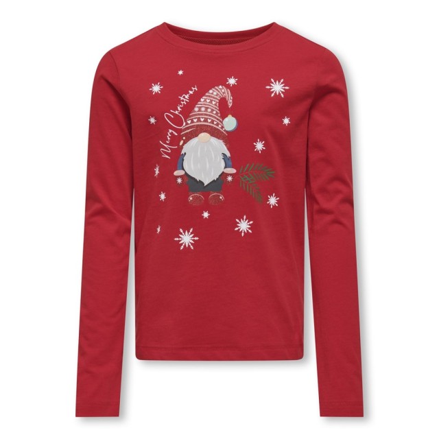 ΠΑΙΔΙΚΗ ΜΠΛΟΥΖΑ ΜΑΚΡΥΜΑΝΙΚΗ CHRISTMAS KIDS ONLY ΚΟΚΚΙΝΟ ΚΟΡΙΤΣΙ 15280278