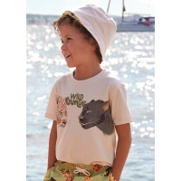 ΠΑΙΔΙΚΗ ΜΠΛΟΥΖΑ T-SHIRT WILD JUNGLE MAYORAL ΜΠΕΖ ΑΓΟΡΙ 24-03011-077