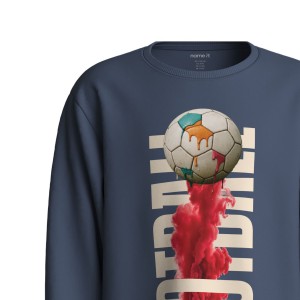 ΠΑΙΔΙΚΗ ΜΠΛΟΥΖΑ ΜΑΚΡΥΜΑΝΙΚΗ FOOTBALL NAME IT ΓΑΛΑΖΙΟ ΑΓΟΡΙ 13238399