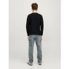 ΠΑΙΔΙΚΗ ΜΠΛΟΥΖΑ ΜΑΚΡΥΜΑΝΙΚΗ BASIC JACK AND JONES JUNIOR ΜΑΥΡΟ ΑΓΟΡΙ 12258928