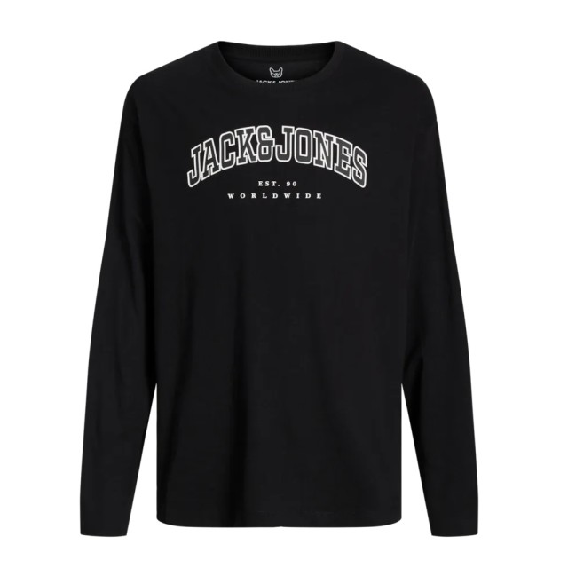 ΠΑΙΔΙΚΗ ΜΠΛΟΥΖΑ ΜΑΚΡΥΜΑΝΙΚΗ BASIC JACK AND JONES JUNIOR ΜΑΥΡΟ ΑΓΟΡΙ 12258928