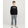 ΠΑΙΔΙΚΗ ΜΠΛΟΥΖΑ ΜΑΚΡΥΜΑΝΙΚΗ BASIC JACK AND JONES JUNIOR ΜΑΥΡΟ ΑΓΟΡΙ 12258928