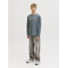 ΠΑΙΔΙΚΗ ΜΠΛΟΥΖΑ ΜΑΚΡΥΜΑΝΙΚΗ BASIC JACK AND JONES JUNIOR ΜΠΛΕ ΑΓΟΡΙ 12258928