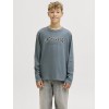 ΠΑΙΔΙΚΗ ΜΠΛΟΥΖΑ ΜΑΚΡΥΜΑΝΙΚΗ BASIC JACK AND JONES JUNIOR ΜΠΛΕ ΑΓΟΡΙ 12258928