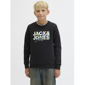 ΠΑΙΔΙΚΟ ΦΟΥΤΕΡ ΛΑΙΜΟΚΟΨΗ COLOR SPLASH JACK AND JONES JUNIOR ΜΑΥΡΟ ΑΓΟΡΙ 12279606