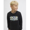 ΠΑΙΔΙΚΟ ΦΟΥΤΕΡ ΛΑΙΜΟΚΟΨΗ COLOR SPLASH JACK AND JONES JUNIOR ΜΑΥΡΟ ΑΓΟΡΙ 12279606