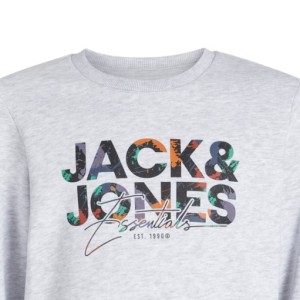 ΠΑΙΔΙΚΟ ΦΟΥΤΕΡ ΧΩΡΙΣ ΚΟΥΚΟΥΛΑ COLOR SPLASH JACK AND JONES JUNIOR ΓΚΡΙ ΑΓΟΡΙ 12279607
