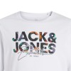 ΠΑΙΔΙΚΗ ΜΠΛΟΥΖΑ ΜΑΚΡΥΜΑΝΙΚΗ COLOR SPLASH JACK AND JONES JUNIOR ΑΣΠΡΟ ΑΓΟΡΙ 12279841