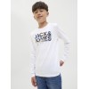 ΠΑΙΔΙΚΗ ΜΠΛΟΥΖΑ ΜΑΚΡΥΜΑΝΙΚΗ COLOR SPLASH JACK AND JONES JUNIOR ΑΣΠΡΟ ΑΓΟΡΙ 12279841
