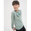ΠΑΙΔΙΚΗ ΜΠΛΟΥΖΑ ΜΑΚΡΥΜΑΝΙΚΗ COLOR SPLASH JACK AND JONES JUNIOR ΠΡΑΣΙΝΟ ΑΓΟΡΙ 12279841