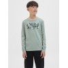 ΠΑΙΔΙΚΗ ΜΠΛΟΥΖΑ ΜΑΚΡΥΜΑΝΙΚΗ COLOR SPLASH JACK AND JONES JUNIOR ΠΡΑΣΙΝΟ ΑΓΟΡΙ 12279841