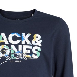 ΠΑΙΔΙΚΗ ΜΠΛΟΥΖΑ ΜΑΚΡΥΜΑΝΙΚΗ COLOR SPLASH JACK AND JONES JUNIOR ΜΠΛΕ ΑΓΟΡΙ 12279842