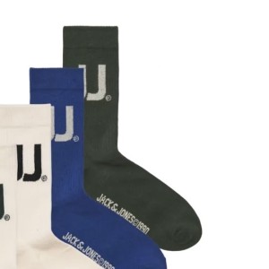 ΠΑΙΔΙΚΕΣ ΚΑΛΤΣΕΣ 5 ΖΕΥΓΗ JJ LOGO JACK AND JONES JUNIOR ΠΟΛΥΧΡΩΜΟ UNISEX 12280317