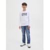 ΠΑΙΔΙΚΟ TZIN SLIM FIT JACK AND JONES JUNIOR ΜΠΛΕ ΑΓΟΡΙ 12284345