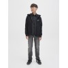 ΠΑΙΔΙΚΟ TZIN SLIM FIT JACK AND JONES JUNIOR ΜΑΥΡΟ ΓΚΡΙ ΑΓΟΡΙ 12284346