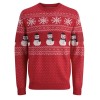 ΠΑΙΔΙΚΟ ΠΟΥΛΟΒΕΡ CHRISTMAS MOOD JACK AND JONES JUNIOR ΚΟΚΚΙΝΟ 12286312