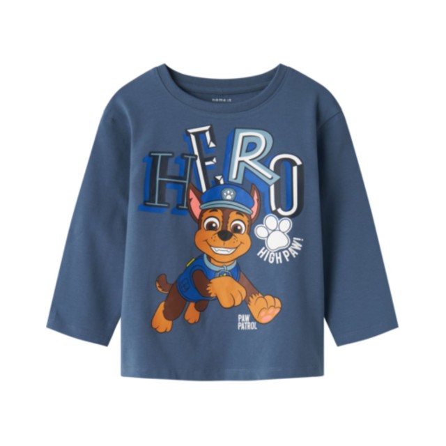 ΠΑΙΔΙΚΗ ΜΠΛΟΥΖΑ ΜΑΚΡΥΜΑΝΙΚΗ PAW PATROL NAME IT ΓΑΛΑΖΙΟ ΑΓΟΡΙ 13238576
