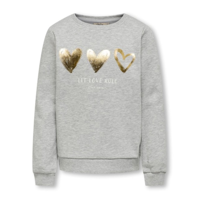 ΠΑΙΔΙΚΟ ΦΟΥΤΕΡ ΛΑΙΜΟΚΟΨΗ GOLD HEART KIDS ONLY ΓΚΡΙ ΚΟΡΙΤΣΙ 15312820
