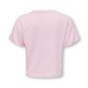 ΠΑΙΔΙΚΗ ΜΠΛΟΥΖΑ T-SHIRT BEACH LOOSE FIT KIDS ONLY ΡΟΖ ΚΟΡΙΤΣΙ 15346644