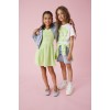 ΠΑΙΔΙΚΗ ΜΠΛΟΥΖΑ T-SHIRT CROP ΜΕ ΑΝΑΓΛΥΦΑ ΓΡΑΜΜΑΤΑ KIDS ONLY ΑΣΠΡΟ ΚΟΡΙΤΣΙ 15347328
