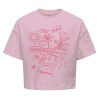 ΠΑΙΔΙΚΗ ΜΠΛΟΥΖΑ T-SHIRT LOOSE FIT HOLIDAYS KIDS ONLY ΡΟΖ ΚΟΡΙΤΣΙ 15354280