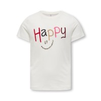 ΠΑΙΔΙΚΗ ΜΠΛΟΥΖΑ T-SHIRT LOVE KIDS ONLY ΕΚΡΟΥ ΚΟΡΙΤΣΙ 15355320